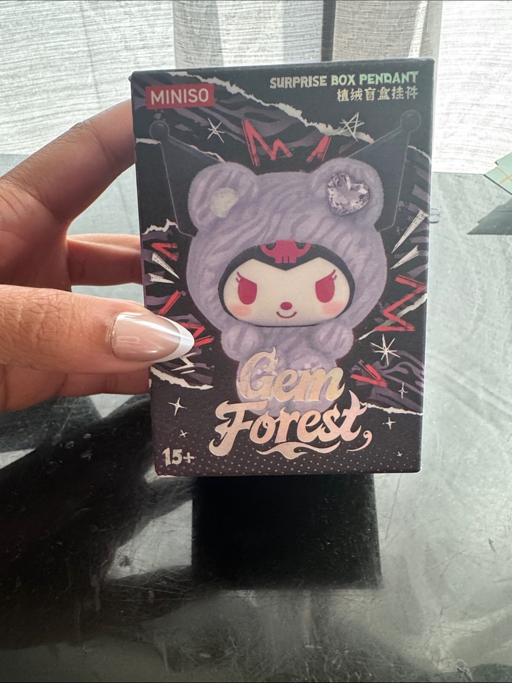 MINISO Sanrio Gem Forest Surprise Box Pendant